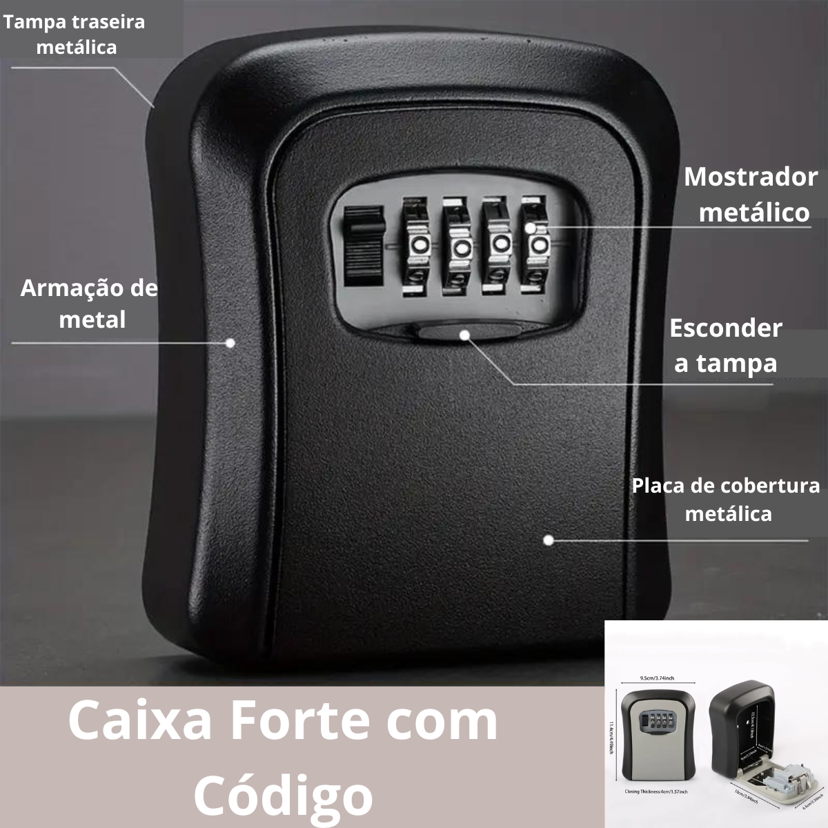 Caixa Forte com Código