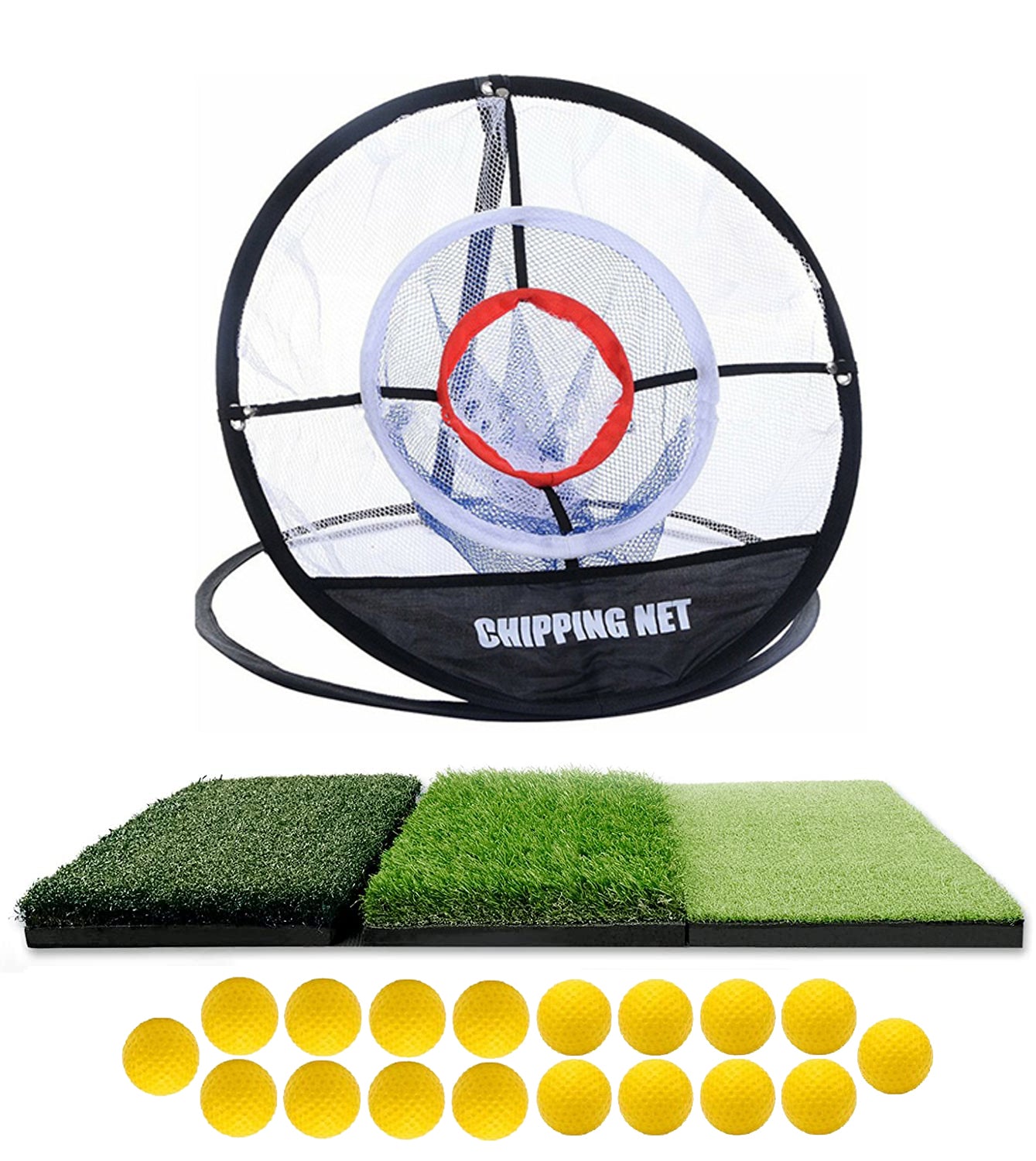 Rede de chipping de golfe Pop UP para interior/exterior